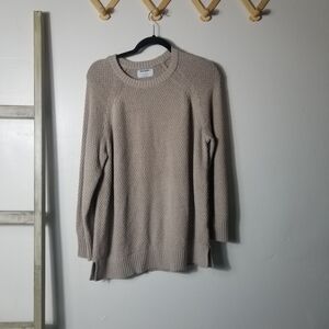 OLD NAVY WOMEN'S LIGHT BROWN SWEATER SIZE LARGE